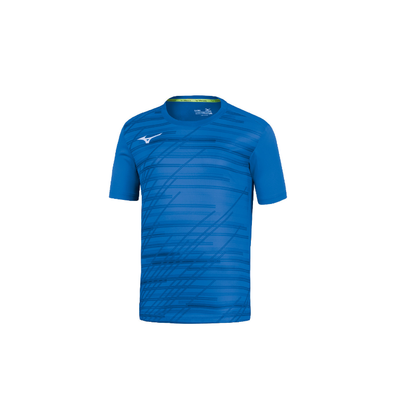 Team chiba tee men avec logo club sur la manche gauche