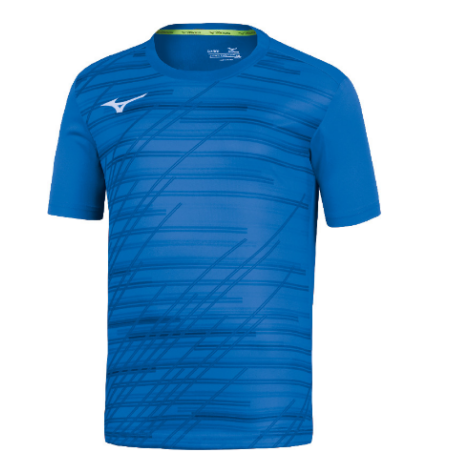 Team chiba tee men avec logo club sur la manche gauche