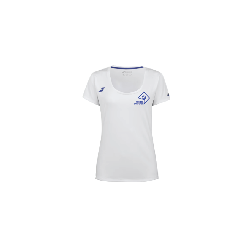 Play cap sleeve top women avec logo TC Wépion