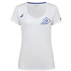 Play cap sleeve top girls avec logo TC Wépion