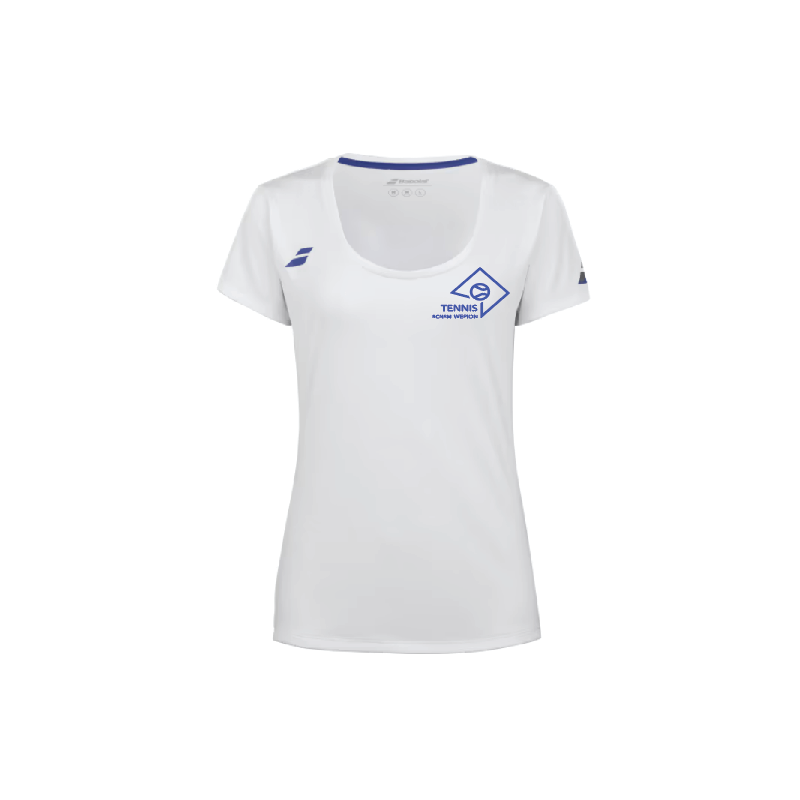 Play cap sleeve top girls avec logo TC Wépion